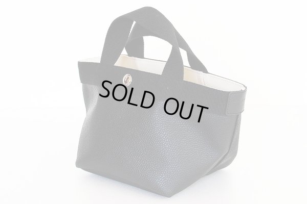 エルベシャプリエ　リュクス舟型トートS 701GP ノワール／ノワール　サイド