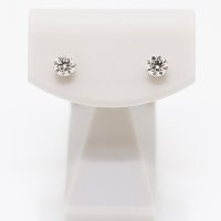 PT900 ダイアイリピアス 0.36ct*2 0.80g