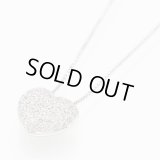 K18WG ダイアイリペンダントネックレス 1.00ct 7.40g