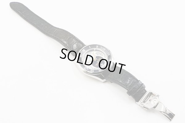 シチズン　カンパノラ　ＢＵ００２０－０３Ａ　天満星　黒漆／銀文字盤　革ベルト状態　表面