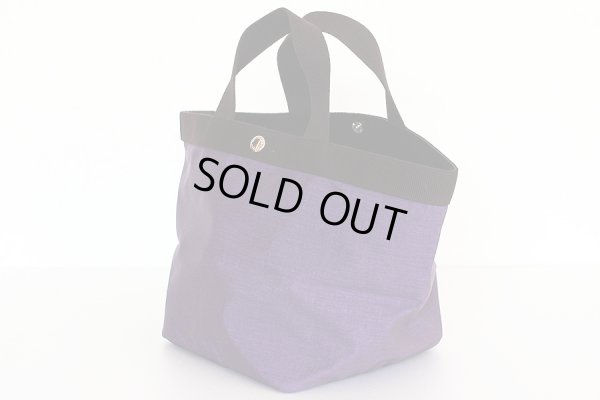 エルベシャプリエ　コーデュラ舟型トートM 707C ニュープリュネル／モカ　サイド