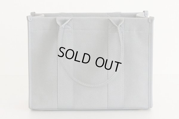 バレンシアガ ハードウェア スモールトートバック 674102 1160 グレー 裏面