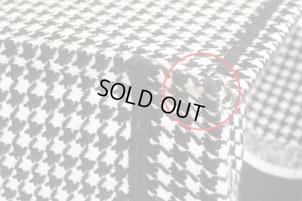 クリスチャンディオール ブックトート ラージ M1286ZRPI_M081 ブラック／ホワイト　角汚れ