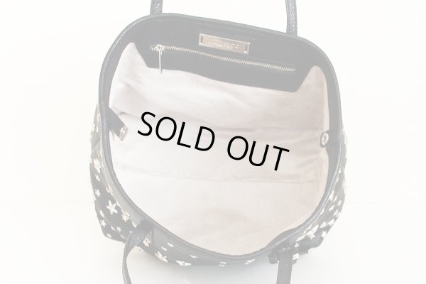 ジミーチュウ　サシャS スタッズ トートバック ブラック　中身