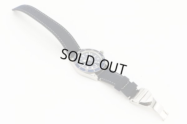 チューダー　ヘリテージブラックベイ　７９０３０　紺文字盤　紺ベゼル　革ブレス状態　表面