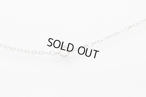 ミキモト K18/WG シェルルビーダイアイリペンダントネックレス 0.04ct 0.32ct 8.50g　留め具