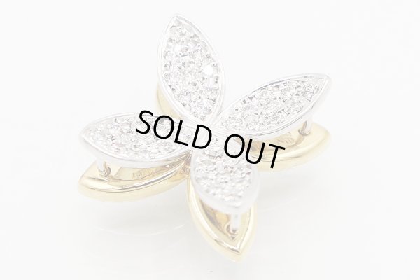 ミキモト K18/WG シェルルビーダイアイリペンダントネックレス 0.04ct 0.32ct 8.50g　拡大