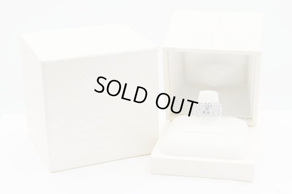 ミキモト 750WG ダイアイリリング 2.12ct 11.20g　箱