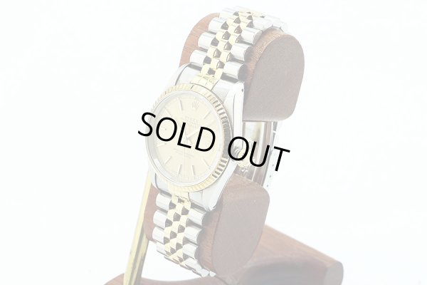 ロレックス　１６２３３　Ｘ番（９２年）シャンパン文字盤　サイド