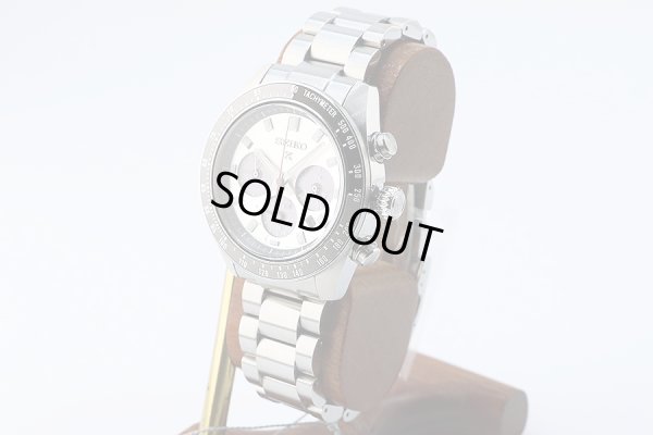 セイコー　プロスペック　スピードタイマー　ＳＢＤＬ０９５　銀文字盤　サイド