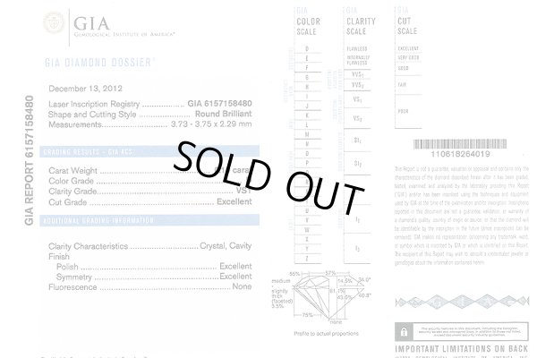 カルティエ　750PG バレリーナ ダイアイリリング 0.19ct 2.90g　GIA鑑定書