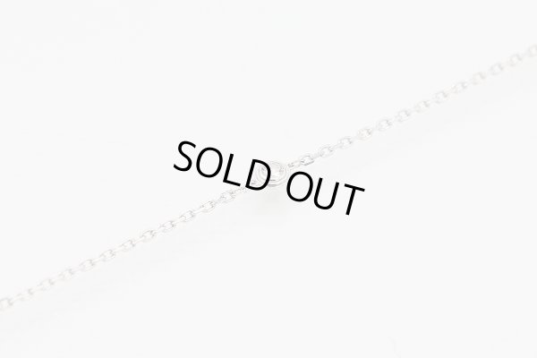 カルティエ　750WG ダムール スモール ダイアイリブレスレット 2.30g　表面