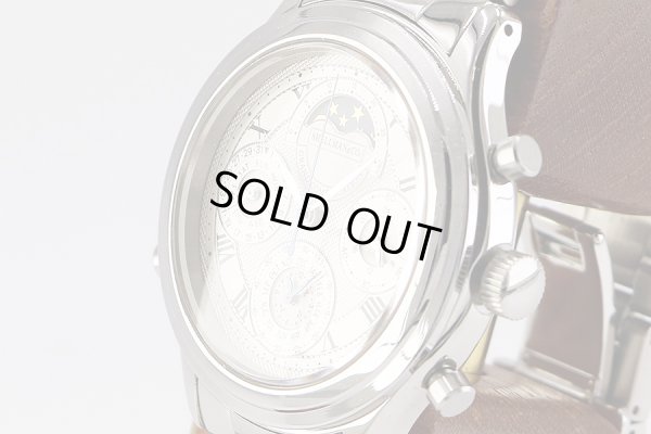 シェルマン　グランドコンプリケーション　銀文字盤　サイド拡大