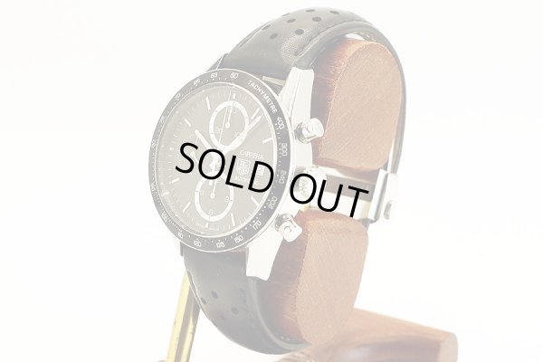 タグホイヤー　ニューカレラ　ＣＶ２０１０－４　黒文字盤　Ｆ・Ｍ・ファッジオ限定　サイド