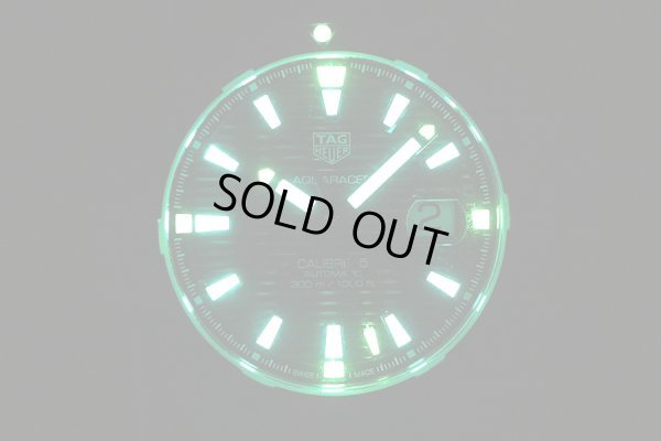 タグホイヤー　アクアレーサー　ＷＡＹ２０１８　茶文字盤　限定生産モデル　ライト暗闇