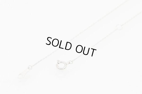 ポンテヴェキオ　PT999/850 ダイアイリペンダントネックレス 0.20ct 3.00g　留め具外したイメージ