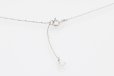 ポンテヴェキオ　PT999/850 ダイアイリペンダントネックレス 0.37ct 2.70g　留め具