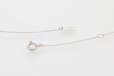 ポンテヴェキオ　PT999/850 ダイアイリペンダントネックレス 0.20ct 3.00g　留め具外したイメージ(2)
