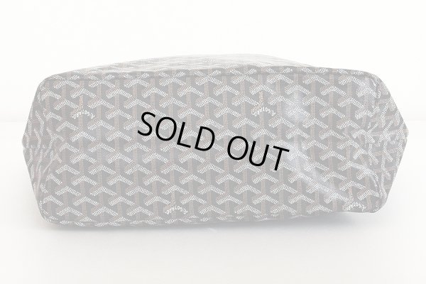 ゴヤール　サンルイPM ノワール／ナチュラル　底