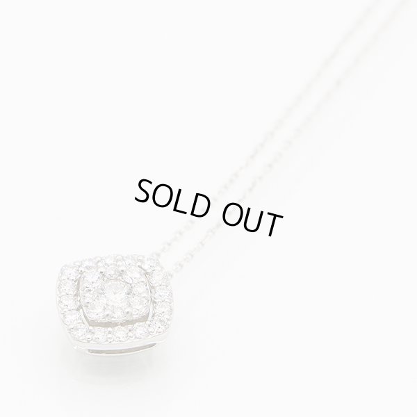 ポンテヴェキオ　PT999/850 ダイアイリペンダントネックレス 0.37ct 2.70g