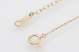 タサキ　K18PG ダイアイリペンダントネックレス 0.02ct 4.10g　留め具外したイメージ(2)