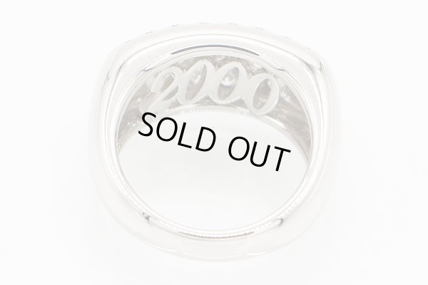 タサキ　PT900 ダイアイリリング 0.72ct 11.50g　内側