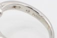 タサキ　PT900 パールダイアイリリング 0.07ct 8.60g　刻印(2)