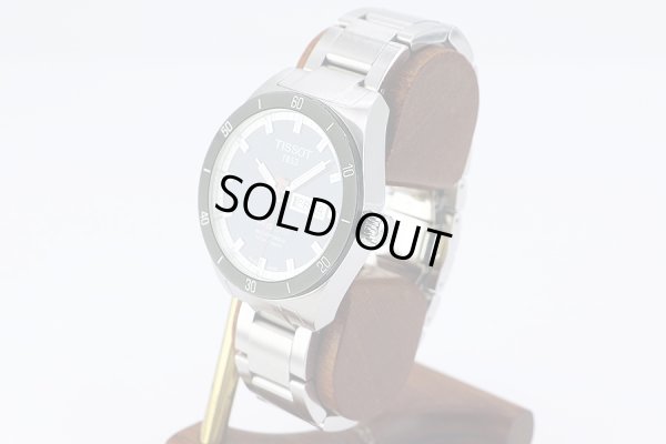 ティソ　Ｔスポーツ　ＰＲ５１６Ｓ　青文字盤　サイド