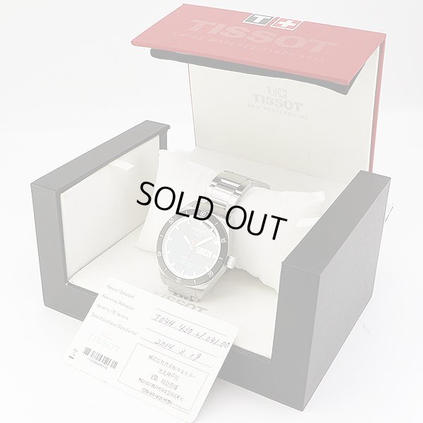 ティソ　Ｔスポーツ　ＰＲ５１６Ｓ　青文字盤　箱・保証書