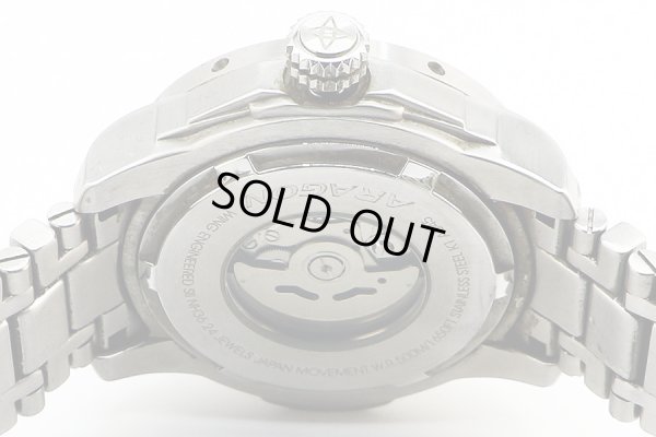 アラゴン　スーパージェット　ＮＨ３６Ａ　５００ｍ　青文字盤　裏面拡大