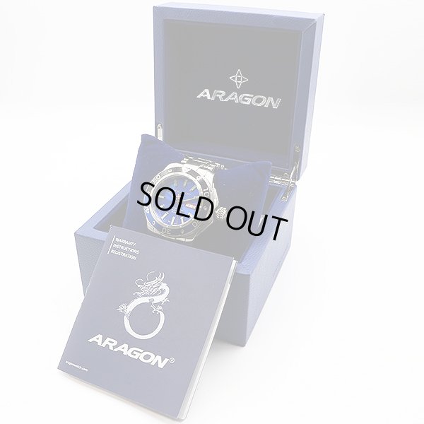 アラゴン　スーパージェット　ＮＨ３６Ａ　５００ｍ　青文字盤　箱