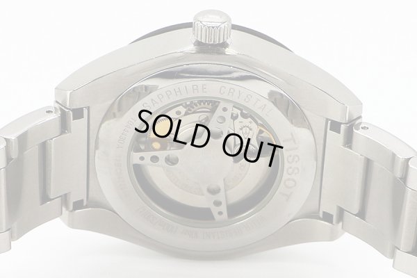 ティソ　Ｔスポーツ　ＰＲ５１６Ｓ　青文字盤　裏面拡大