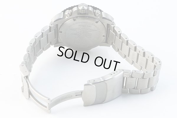 ルミノックス　３１８０　クロノグラフ　黒文字盤　ブレス