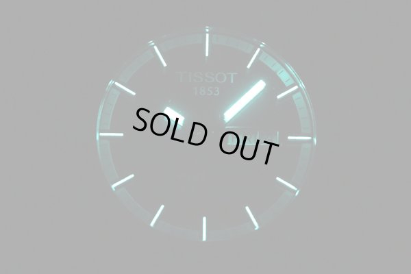 ティソ　Ｔスポーツ　ＰＲ５１６Ｓ　青文字盤　ライト暗闇