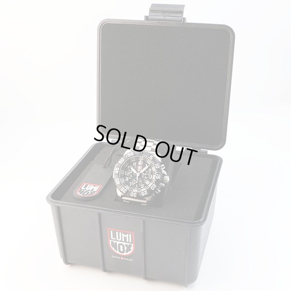ルミノックス　３１８０　クロノグラフ　黒文字盤　箱