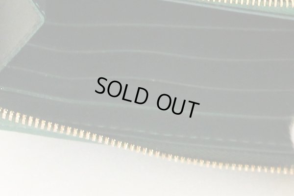 ボッテガヴェネタ　カセット ジップアラウンドウォレット ダークグリーン　カードケース