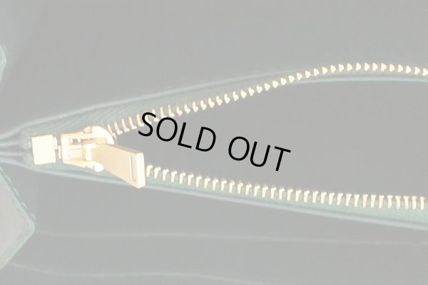 ボッテガヴェネタ　カセット ジップアラウンドウォレット ダークグリーン　小銭入れ