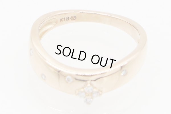 ヴァンドーム K18PG ダイアイリリング 2.90g