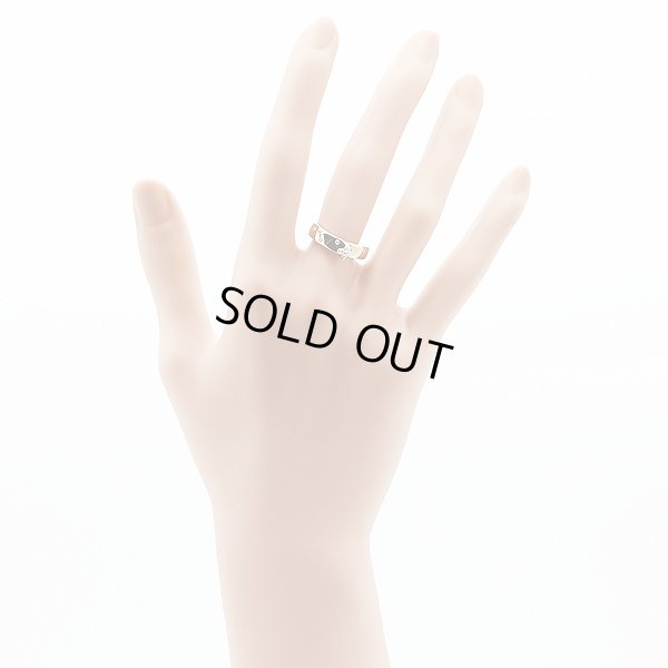 ヴァンドーム K18PG ダイアイリリング 2.90g 装着イメージ