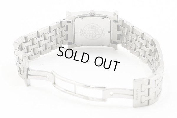 エルメス　オールアッッシュ　ＨＨ１．５１０　白文字盤　ブレス