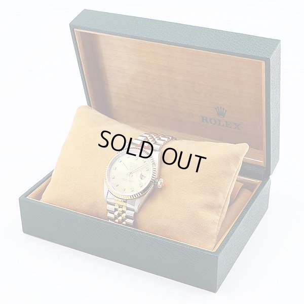 ロレックス　１６２３３Ｇ　金文字盤　旧１０Ｐ　横穴　Ｘ番　箱