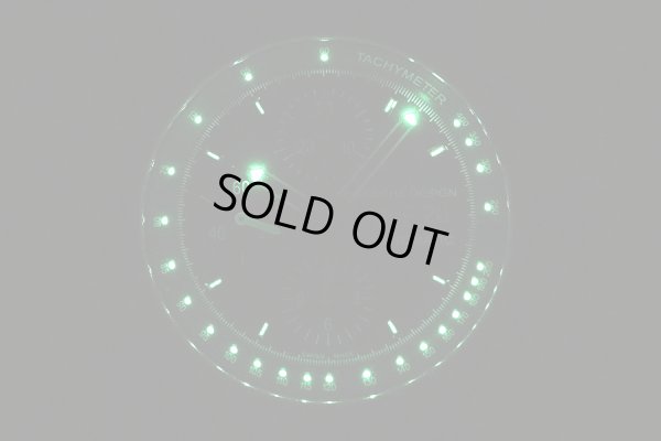 ポルシェデザインｂｙエテルナ　クロノグラフ　Ｐ５６１０　黒文字盤　ライト暗闇