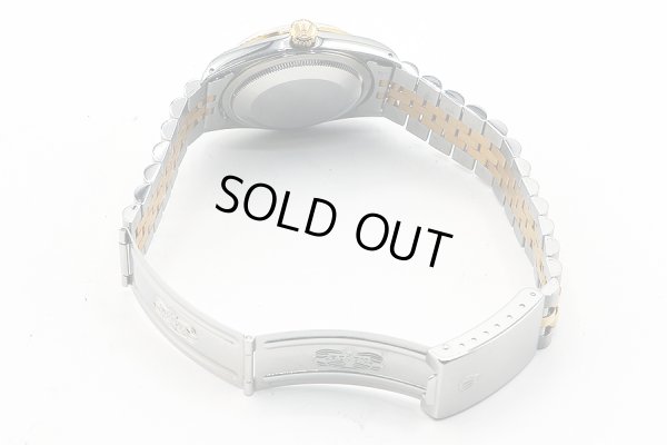 ロレックス　１６２３３Ｇ　金文字盤　旧１０Ｐ　横穴　Ｘ番　ブレス