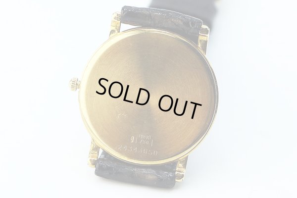 ロンジン　６９７４　Ｎ１４２　青シェル文字盤　裏面拡大