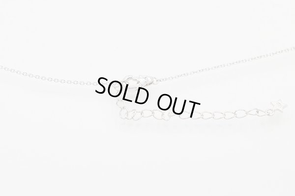 スタージュエリー　K18WG ダイアイリペンダントネックレス 0.11ct 2.80g　留め具