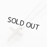 スタージュエリー　K18WG ダイアイリペンダントネックレス 0.11ct 2.80g