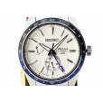 セイコー　プレサージュ　ＳＡＲＦ０１７　ＧＭＴ 白文字盤　ゼロハリ限定　表面