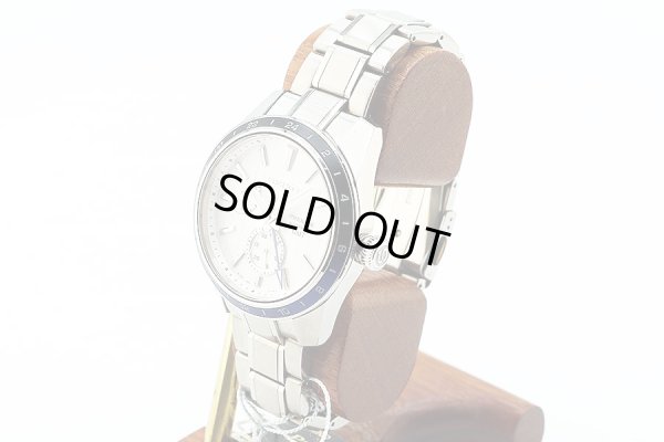 セイコー　プレサージュ　ＳＡＲＦ０１７　ＧＭＴ 白文字盤　ゼロハリ限定　サイド