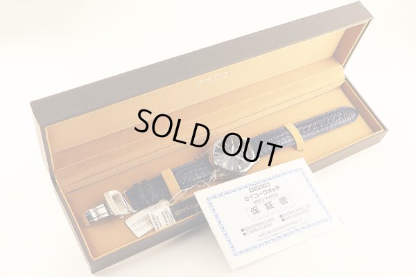 セイコー　プレサージュ　オーシャントラベラー　ＳＢＲＦ０１３　紺文字盤　箱・保証書