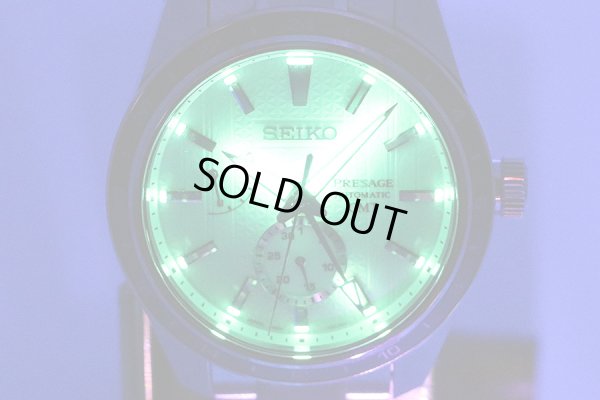 セイコー　プレサージュ　ＳＡＲＦ０１７　ＧＭＴ 白文字盤　ゼロハリ限定　ライト